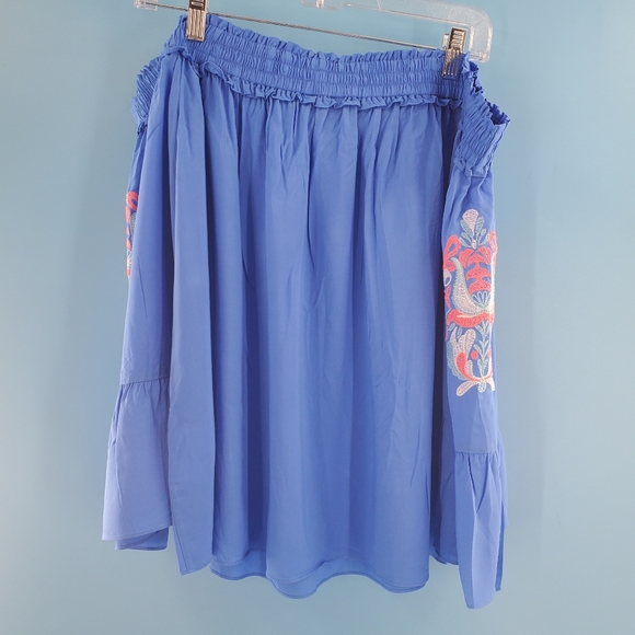 Lilly Pulitzer NWT off shoulder top XL - Picture 2 of 16